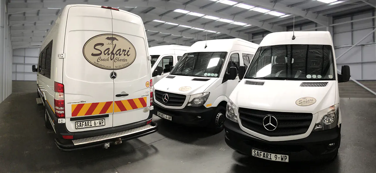 Safari Coach Charter Vehicles